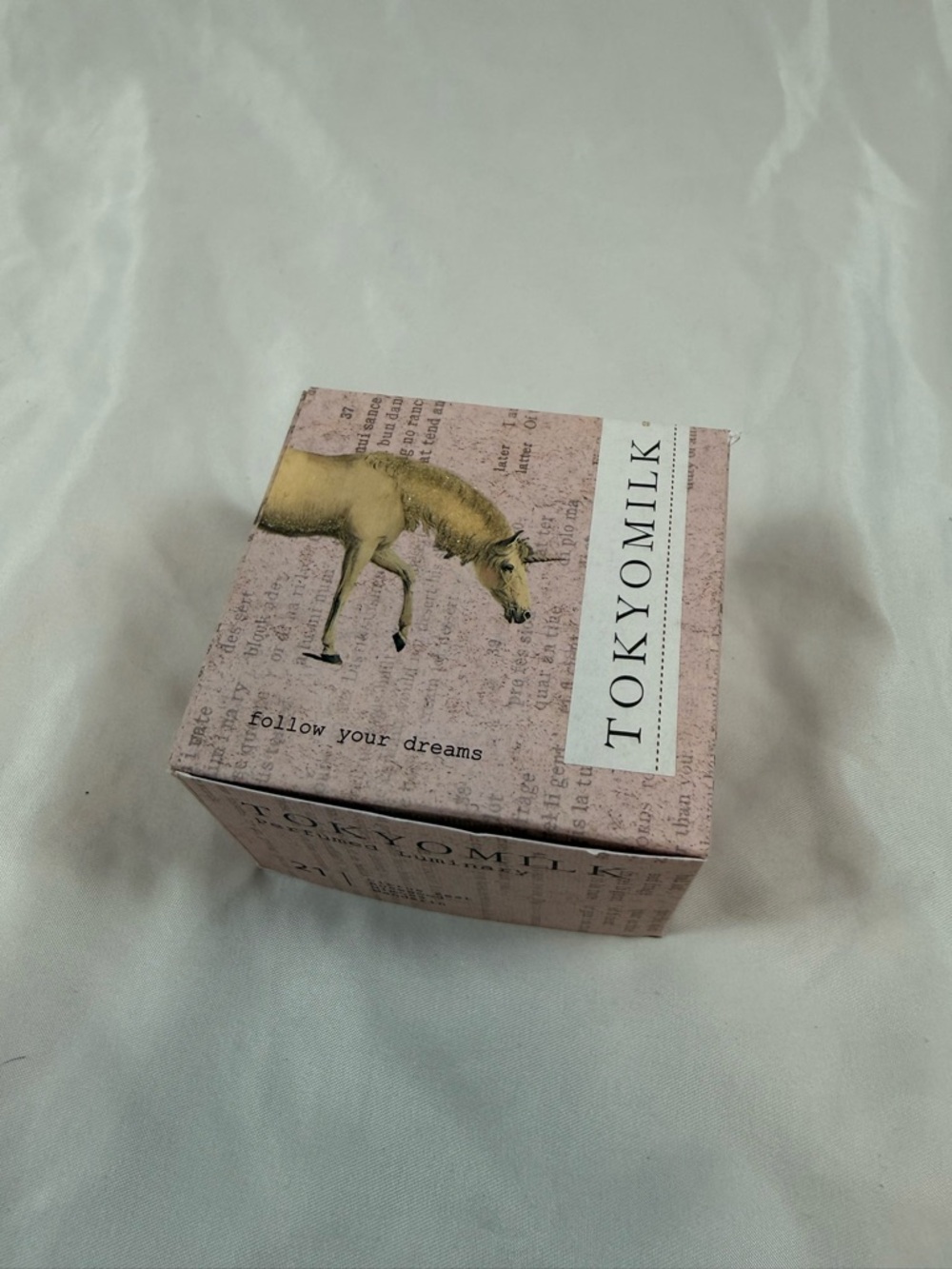 Tokyomilk Follow‎ Your Dreams Perfumed Luminary Candle 6oz Tokyo Milk
